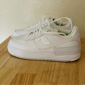 Nike Women's W AF1 Shadow Air Force 1 White Sneakers
